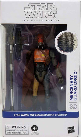 Star Wars The Black Series 6 Inch Action Figure (2026 Wave 2B) White Box  - Mercenary Guard Droid #09