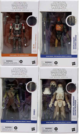 Star Wars The Black Series 6 Inch Action Figure (2026 Wave 2B) White Box - Set of 4