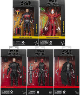 Star Wars The Black Series 6 Inch Action Figure (2026 Wave 3A) - Set of 5 (#05, #06, #07, #25, #26)