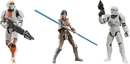 Star Wars The Black Series 6 Inch Action Figure (2026 Wave 3B) - Set of 3 (Commando - Shan - Trooper)