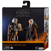 Star Wars The Black Series 6 Inch Action Figure 3-Pack Exclusive - The Mandalorian - Ahsoka Tano - Grogu