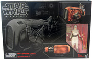 Star Wars The Black Series 6 Inch Vehicle Figure Vehicle Series - Rey's Speeder #3