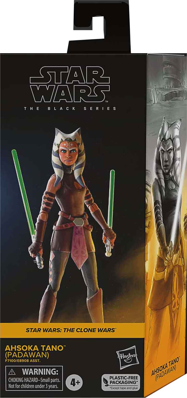 Star Wars The Black Series 6 Inch Action Figure Box Art (2023 Wave 2A) -  Ahsoka Tano (Padawan)