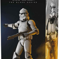 Star Wars The Black Series 6 Inch Action Figure Box Art (2023 Wave 2A) - Phase II Clone Trooper