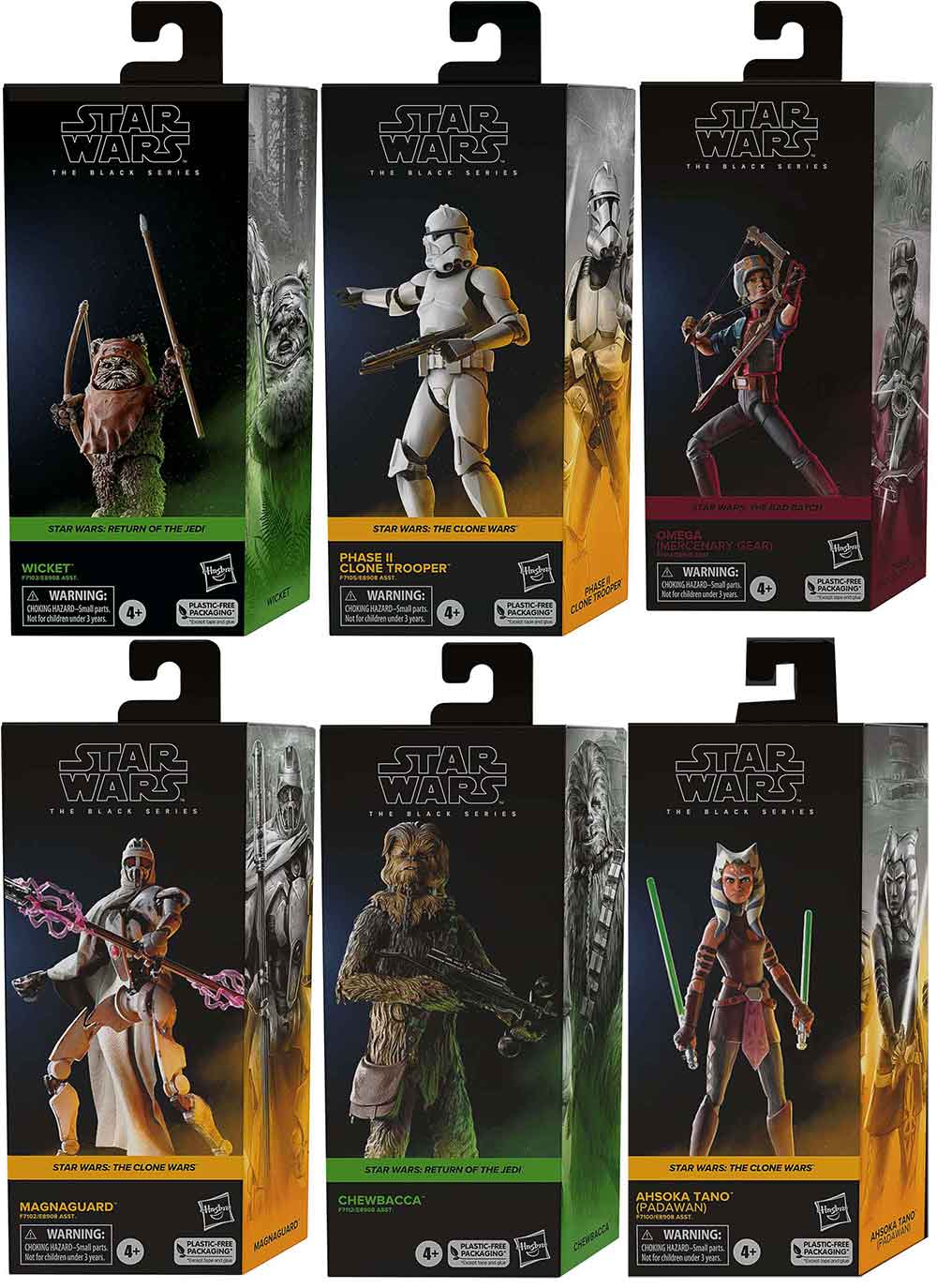 Star Wars The Black Series 6 Inch Action Figure Box Art (2023 Wave