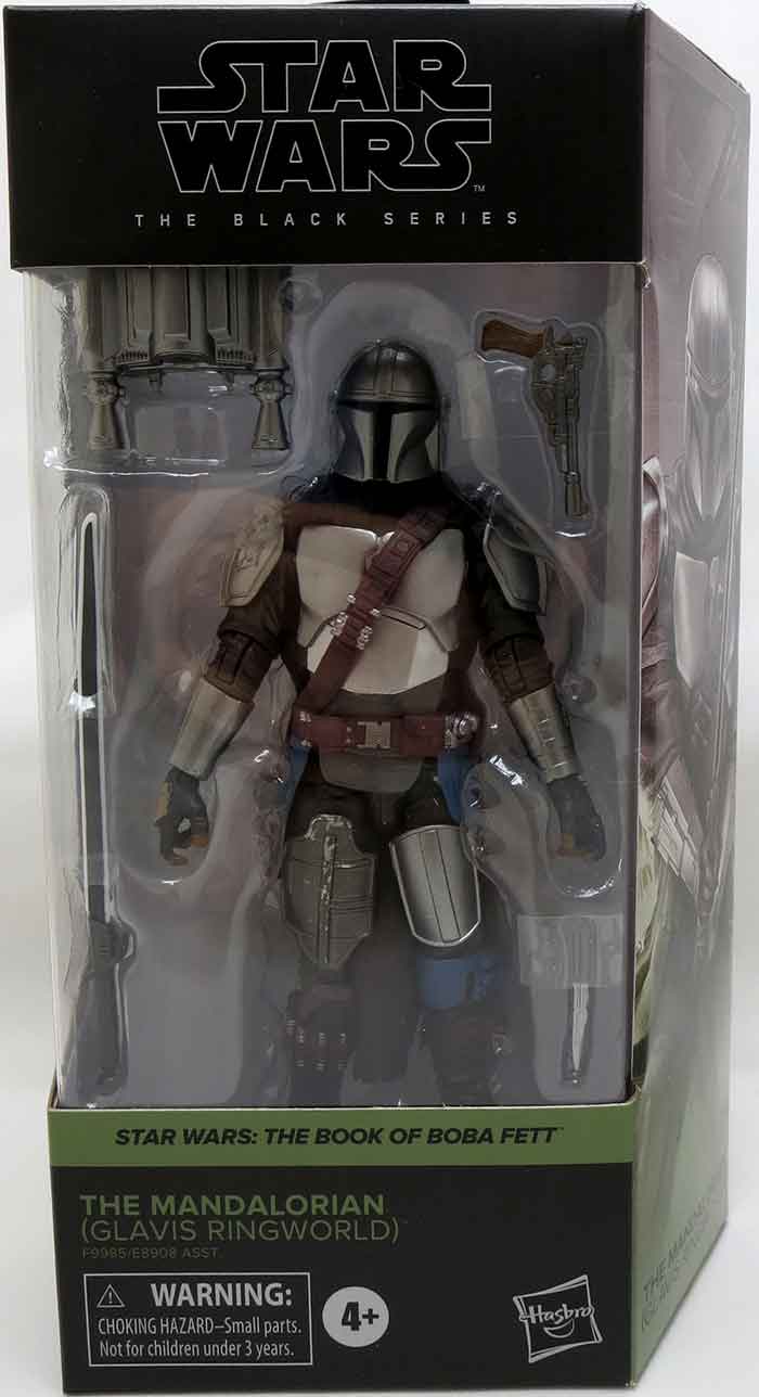 Star Wars The Black Series 6 Inch Action Figure Box Art (2024 Wave 1A) -  The Mandalorian Glavis Ringworld