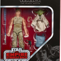 Star Wars The Black Series 6 Inch Action Figure Deluxe - Luke Skywalker & Yoda (Jedi Training)