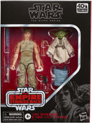 Star Wars The Black Series 6 Inch Action Figure Deluxe - Luke Skywalker & Yoda (Jedi Training)