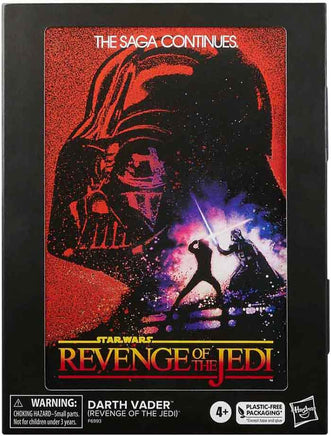 Star Wars The Black Series 6 Inch Action Figure Deluxe Exclusive - Darth Vader (Poster Deco)