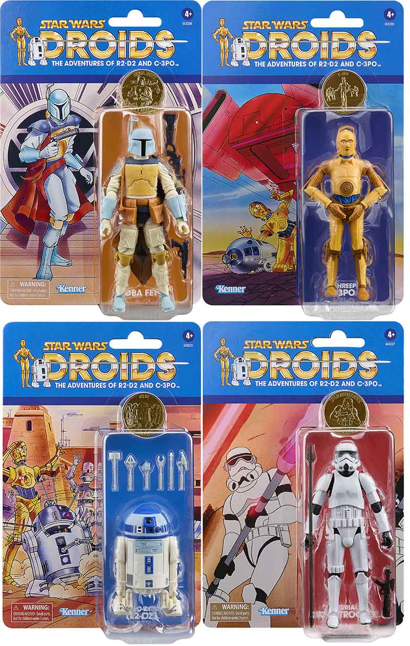 Star Wars The Black Series Droids 6 Inch Action Figure - Set of 4