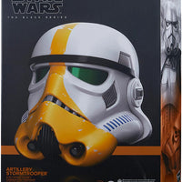 Star Wars The Black Series Life Size Prop Replica Electronic Helmet - Artillery Stormtrooper