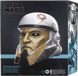Star Wars The Black Series Life Size Prop Replica Electronic Helmet - Captain Enoch