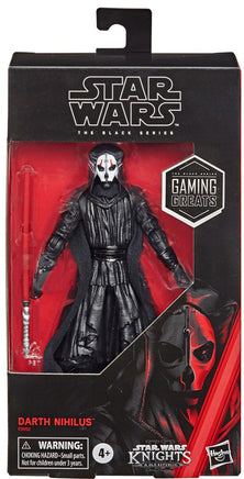 Star Wars The Black Series Gaming Greats 6 Inch Action Figure Box Art - Darth Nihilus Reissue