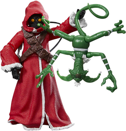 Star Wars The Black Series Holiday Edition 6 Inch Action Figure Box Art Exclusive - Jawa & Salacious Crumb