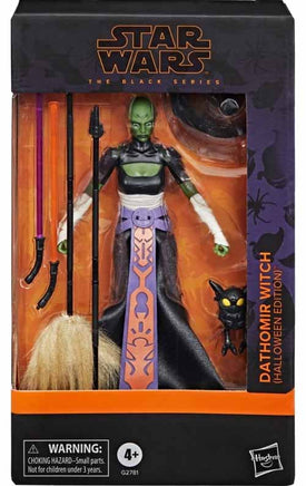 Star Wars The Black Series 6 Inch Action Figure Holiday Exclusive - Dathomir Witch Halloween Edition