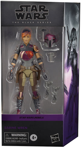 Star Wars The Black Series 6 Inch Action Figure Rebels - Sabine Wren Reissue