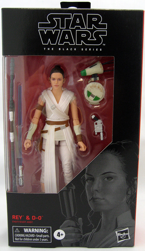 Star Wars The Black Series 6 Inch Action Figure Wave 33 - Rey & D-0 #91