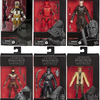 Star Wars The Black Series 6 Inch Action Figure Wave 35 - Set of 6 (#100 & #103 - #107)