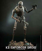 Star Wars The Book Of Boba Fett 12 Inch Action Figure 1/6 Scale - KX Enforcer Droid Hot Toys 910740