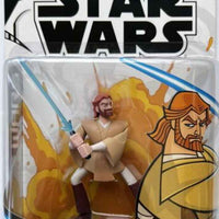 Star Wars The Clone Wars 3.75 Inch Action Figure Cartoon Network - Obi-Wan Kenobi