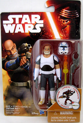 Star Wars The Force Awakens 3.75 Inch Action Figure Snow And Desert Wave 3 - Captain Rex (Shelf Wear)