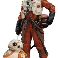 Star Wars The Force Awakens 7 Inch Statue Figure ArtFX+ - Poe Dameron & BB-8