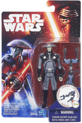 Star Wars The Force Awakens 3.75 Inch Action Figure Jungle and Space Wave 4 - Fifth Brother Inquisitor