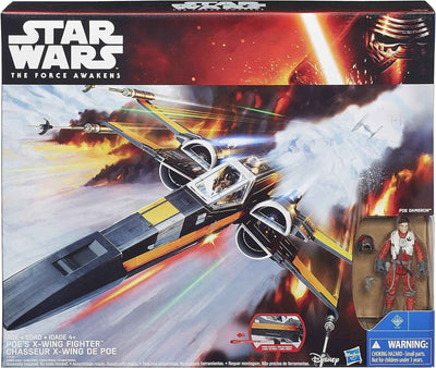 Star Wars The Force Awakens 3.75 Inch Scale Vehicle Figure - Poe Dameron X-Wing Fighter