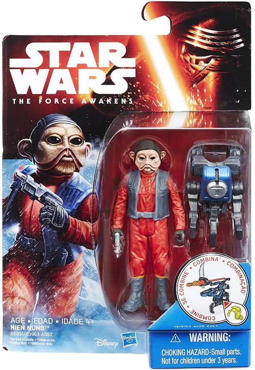 Star Wars The Force Awakens 3.75 Inch Action Figure Snow and Desert Wave 4 - Nien Nunb