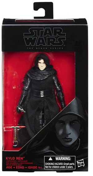 Star Wars The Force Awakens 6 Inch Figure The Black Series Wave 7 - Unmasked Kylo Ren #26