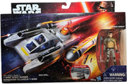 Star Wars The Force Awakens 3.75 Inch Scale Vehicle Figure - Y-Wing Scout Bomber with Kanan Jarrus