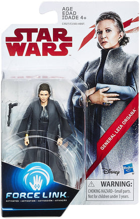 Star Wars The Last Jedi 3.75 Inch Action Figure (2017 Wave 2 Orange) - General Leia Organa