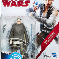 Star Wars The Last Jedi 3.75 Inch Figure (2017 Wave 2 Orange) - Rey (Island Journey) (Sub-Standard Packaging)