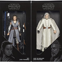 Star Wars The Last Jedi 6 Inch Action Figure Exclusive 2-Pack - Rey and Luke Skywalker Jedi Training