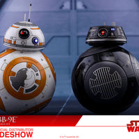 Star Wars The Last Jedi 4 Inch Action Figure Movie Masterpiece 1/6 Scale - BB-8 and BB-9E Hot Toys 903190 (Shelf Wear)