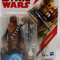 Star Wars The Last Redi 3.75 Inch Action Figure Force Link (2017 Wave 1 Teal) - Chewbacca