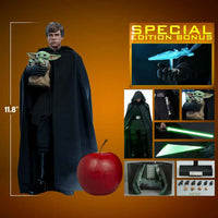 Star Wars The Mandalorian 12 Inch Action Figure 1/6 Scale Exclusive - Luke Skywalker Special Edition Hot Toys 9090481