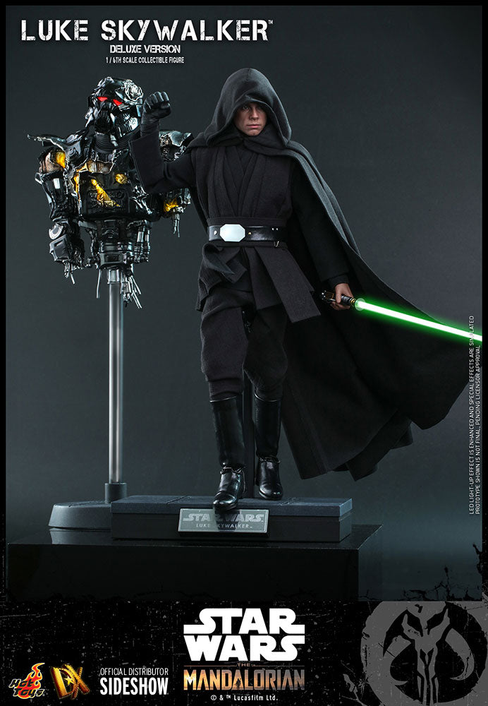 Star Wars The Mandalorian 12 Inch Action Figure 1/6 Scale DX23 Luke Skywalker (Deluxe Version) Hot Toys 909048