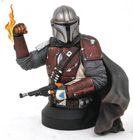 Star Wars The Mandalorian 6 Inch Bust Statue - Mandalorian MK1 Bust