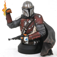 Star Wars The Mandalorian 6 Inch Bust Statue - Mandalorian MK1 Bust