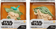 Star Wars The Mandalorian The Bounty Collection 2.2 Inch Action Figure 2-Pack - The Child Grogu Froggy Snack and Force Moment