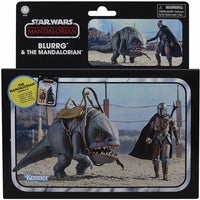 Star Wars The Vintage Collection 3.75 Inch Action Figure 2-Pack - Blurrg & The Mandalorian
