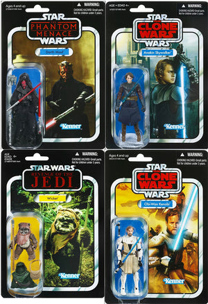 Star Wars The Vintage Collection 3.75 Inch Action Figure (2020 Wave 7) - Set of 4 (VC27 - VC86 - VC92 - VC103)