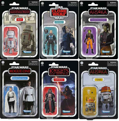 Star Wars The Vintage Collection 3.75 Inch Action Figure (2023 Wave 3B) - Set of 6 (VC299 - VC304)
