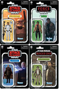 Star Wars The Vintage Collection 3.75 Inch Action Figure (2024 Wave 1B) - Set of 4 (Andor - Dooku - Finn - Trooper)