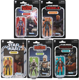 Star Wars The Vintage Collection 3.75 Inch Action Figure (2025 Wave 2B) - Set of 5 (VC363 - VC365 + VC01A + VC70)