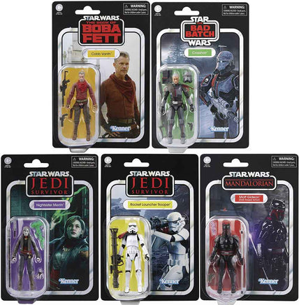 Star Wars The Vintage Collection 3.75 Inch Action Figure (2025 Wave 3) - Set of 5 (VC367-VC371)