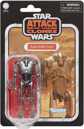 Star Wars The Vintage Collection 3.75 Inch Action Figure (2026 Wave 4A) - Super Battle Droid VC415