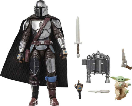 Star Wars The Vintage Collection 3.75 Inch Action Figure Deluxe - The Mandalorian & Grogu VC395