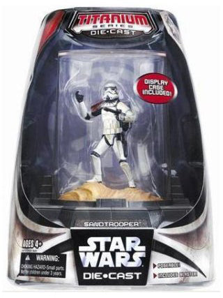 Star Wars 3.75 Inch Action Figure Titanium Series - Santrooper)